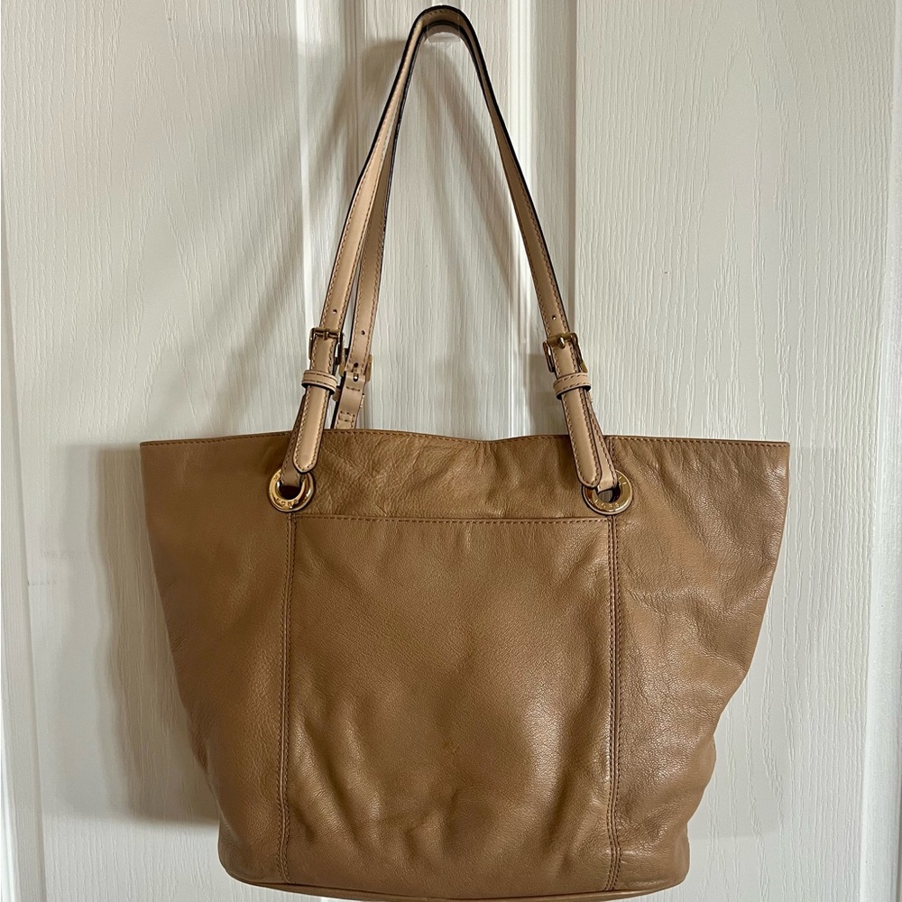 Michael Kors Tan Leather Tote Bag JUST REDUCED!!!
